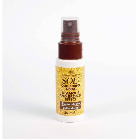 Sol Leon - Olio Corpo Spray - Glamour and Bronze effect