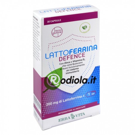 LATTOFERRINA DEFENCE 30 capsule - Erbavita