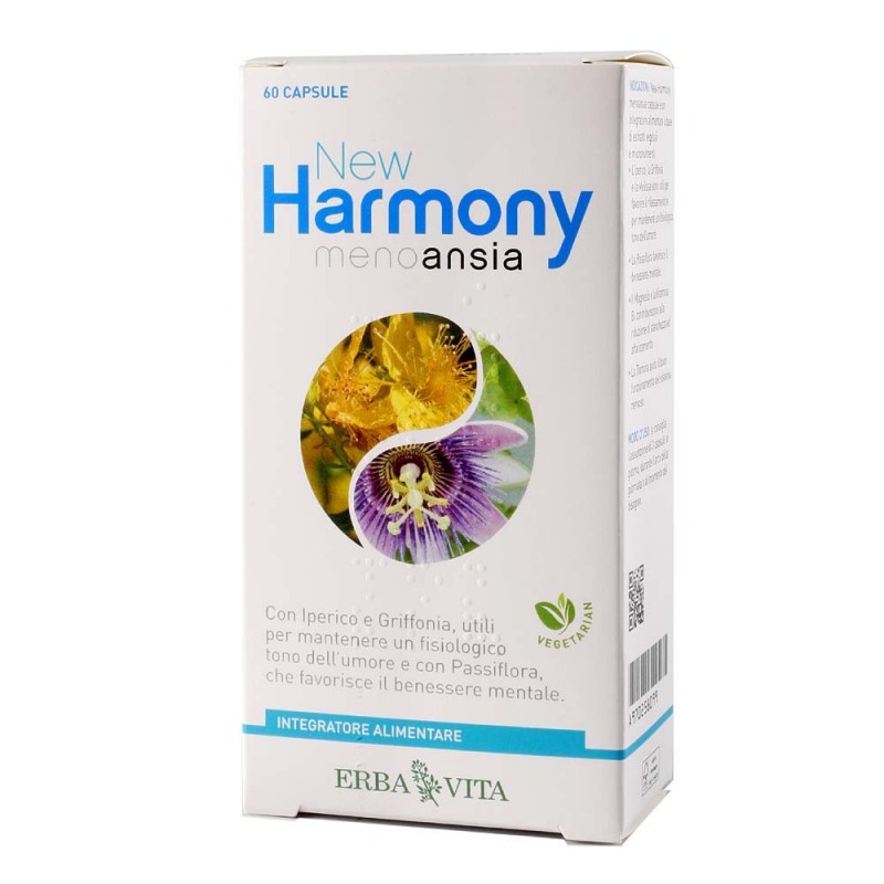New harmony Menoansia 60 capsule - Erbavita