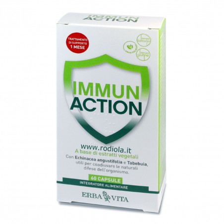 Immun action 60 capsule - Erbavita sconto