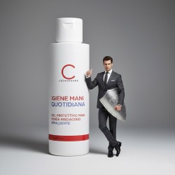 Gel igiene mani quotidiana senza risciacquo.