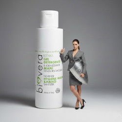 Gel detergente e igienizzante MANI senza risciacquo. Eco...