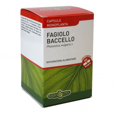 Baccello di fagiolo 60cps - Erbavita