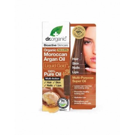 Dr Organic - Olio puro di Argan 50ml