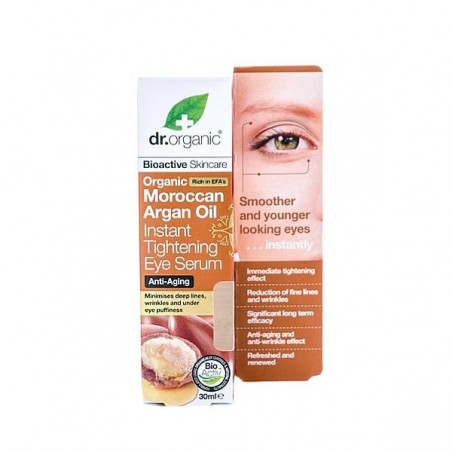 Siero contorno occhi istantaneo all'olio di Argan - Dr Organic